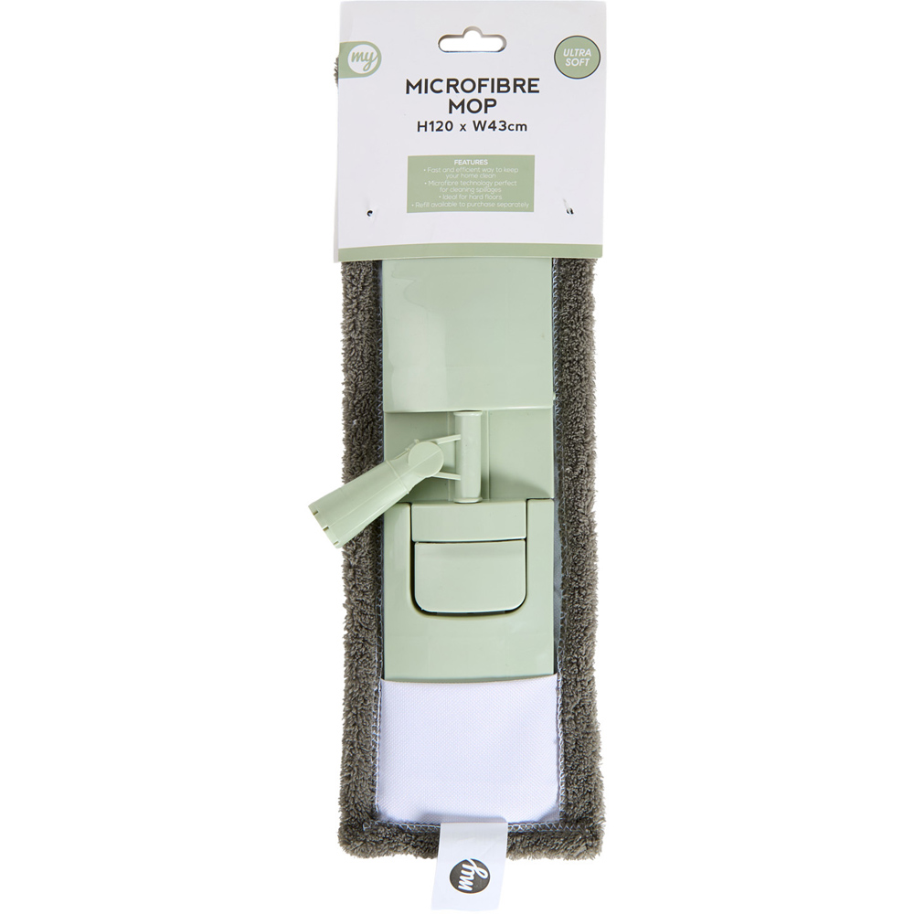 My Home Microfibre Floor Mop Sage Image 2