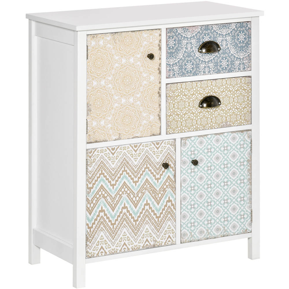 Portland 3 Door 2 Drawer Multicolour Sideboard Image 2