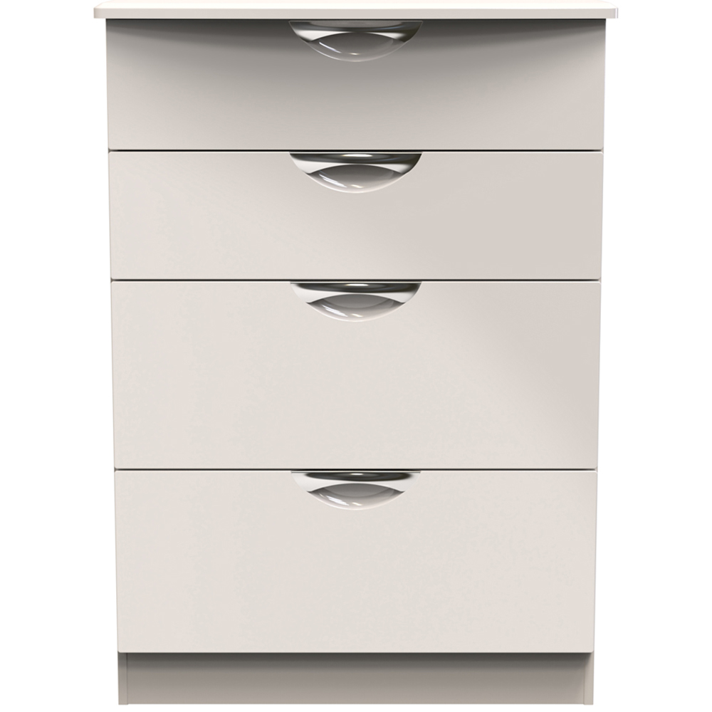 Crowndale Camden 4 Drawer Kashmir Gloss and Kashmir Deep Chest of Drawers Ready Assembled Image 3