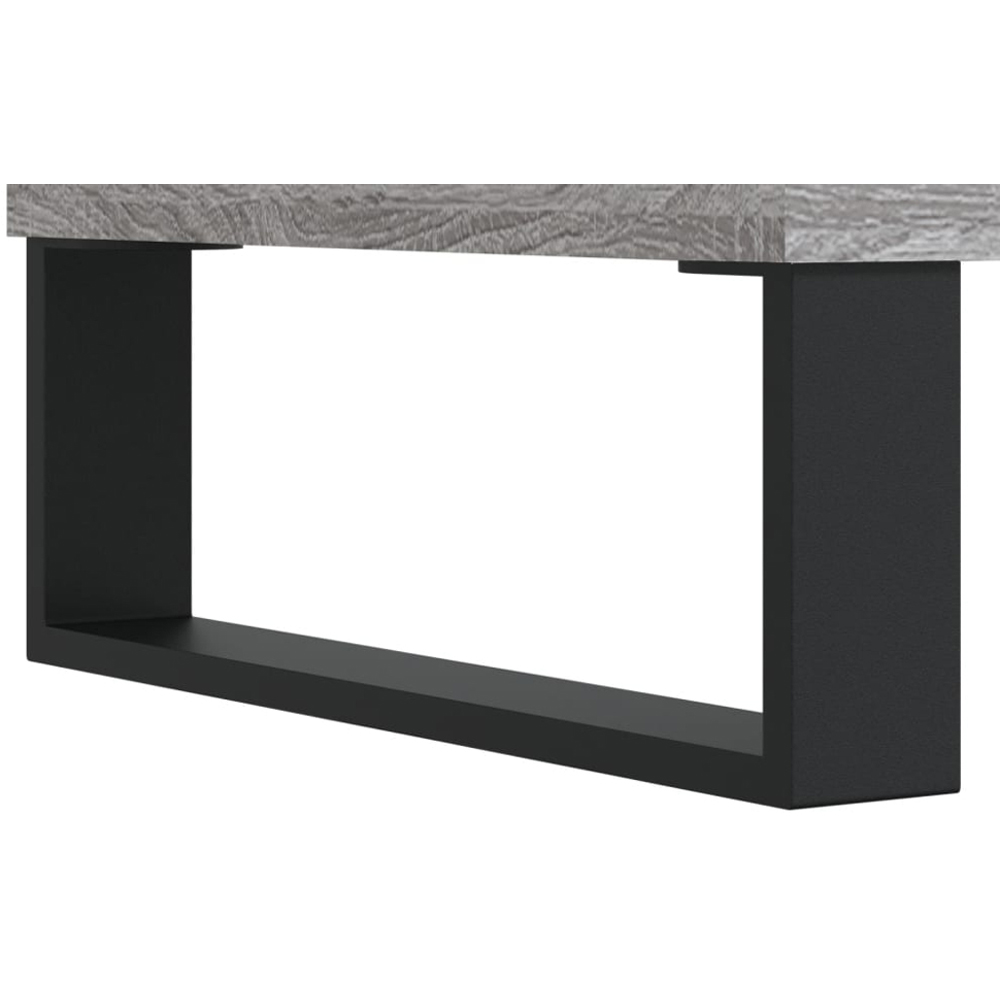 vidaXL 2 Door 3 Shelf Grey Sonoma TV Cabinet Image 8