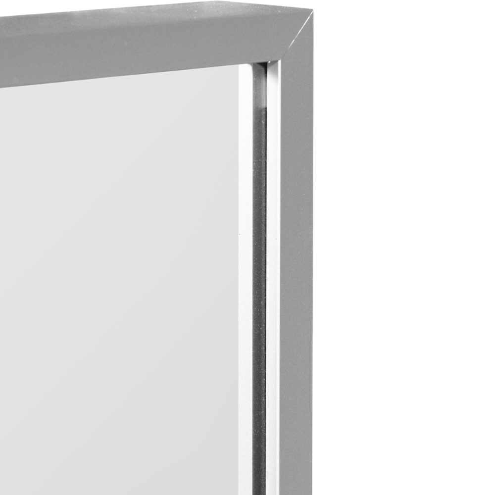 MirrorOutlet The Artus Silver Aluminium Edged Wall Mirror 120 x 40cm Image 5