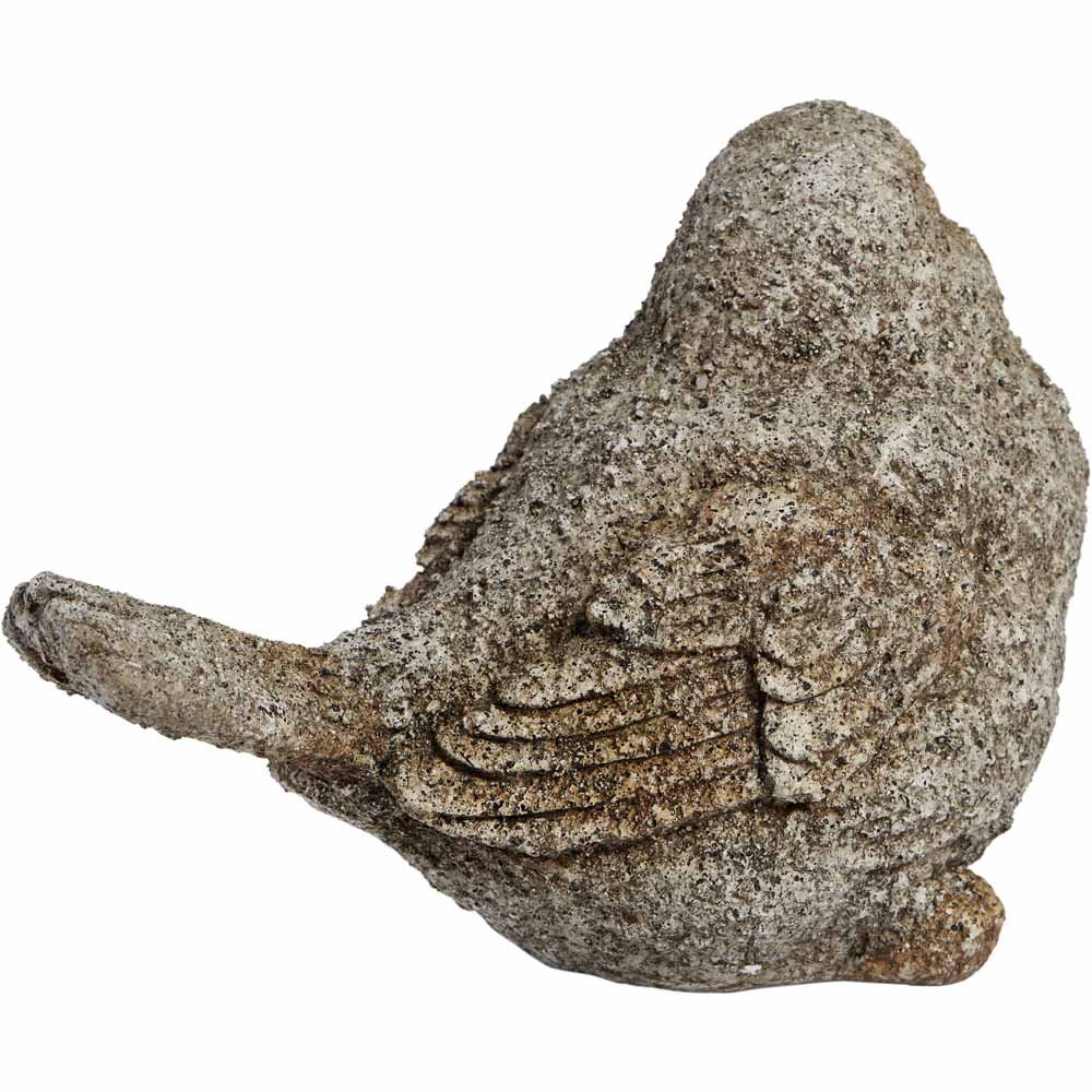 Wilko Stone Effect Ornament Bird Image 2
