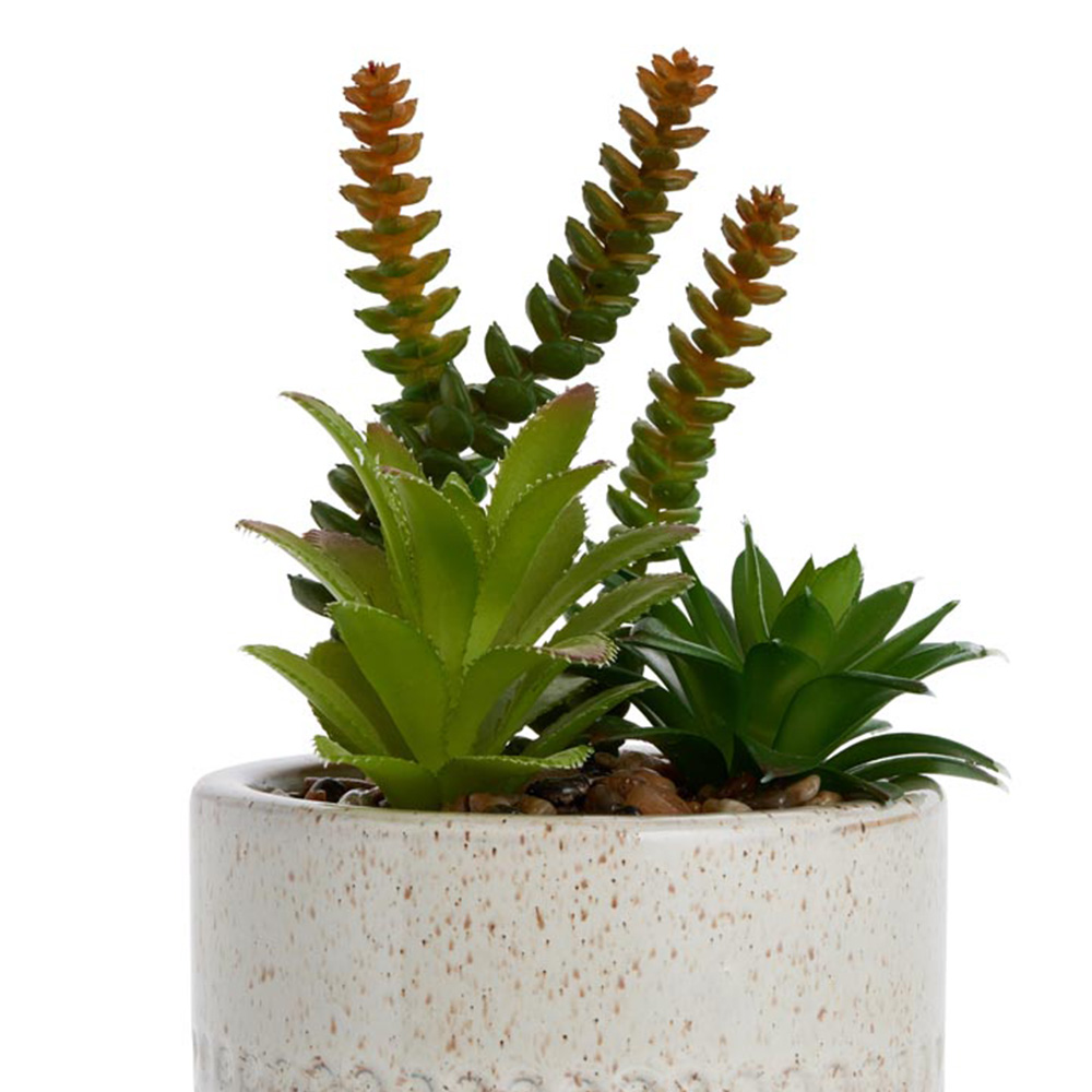 Wilko Faux Plant in Footed Pot Image 5
