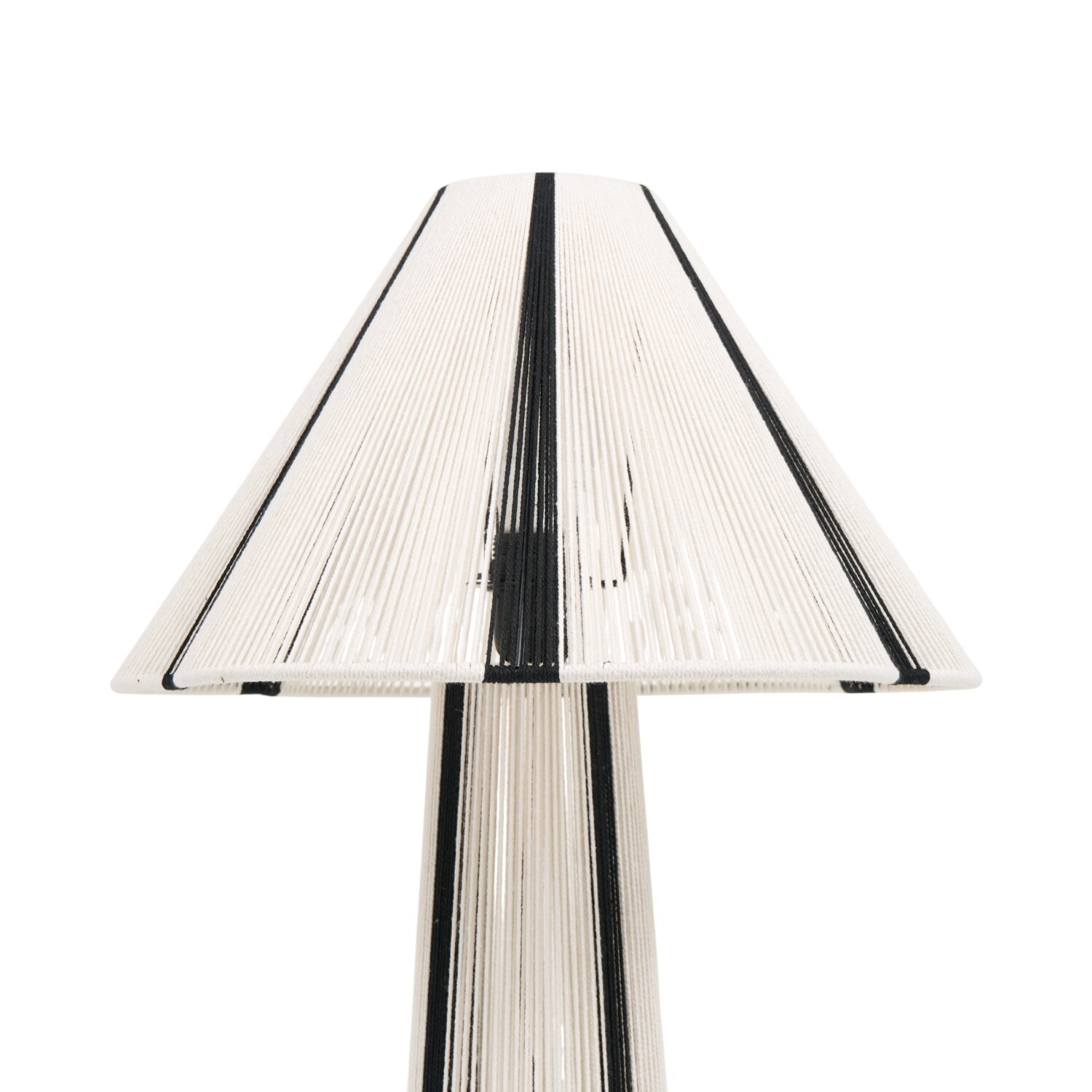 Stripey String Effect Table Light Monochrome Image 6