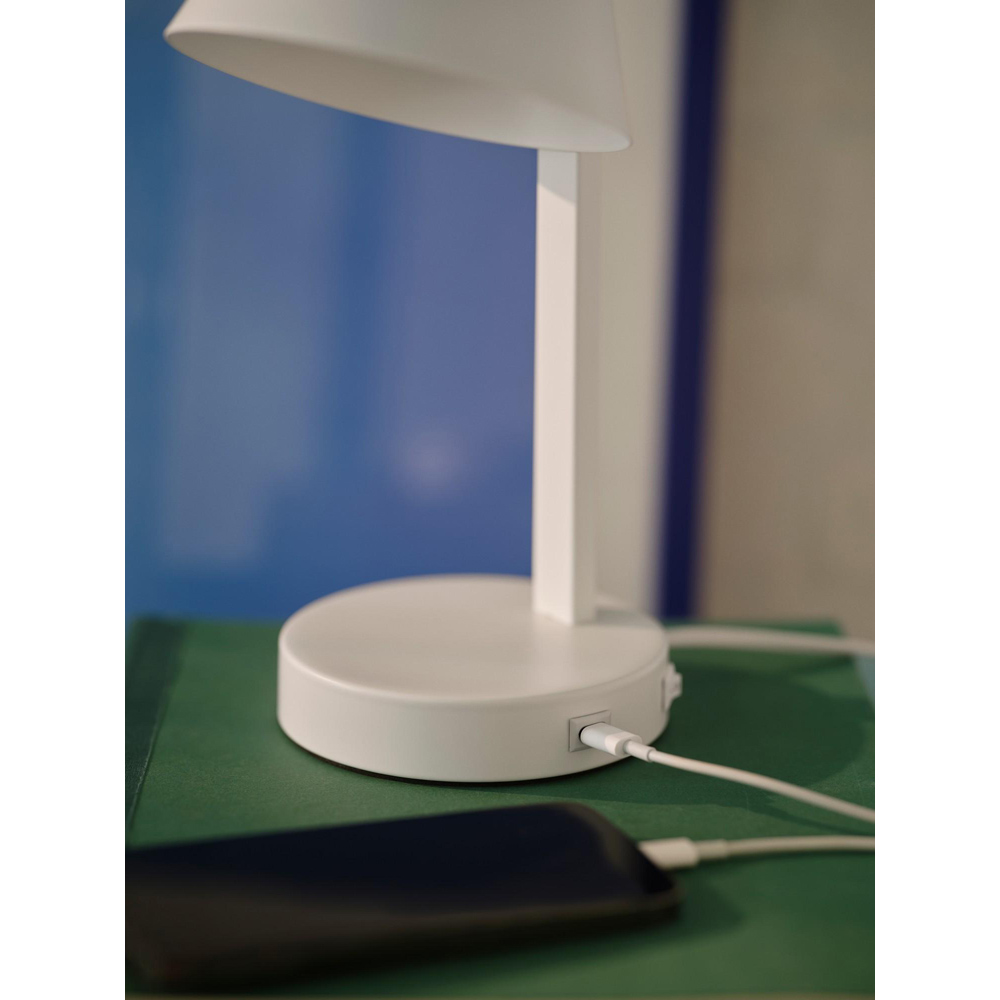 Nordlux Wilmer White Table Lamp Image 7