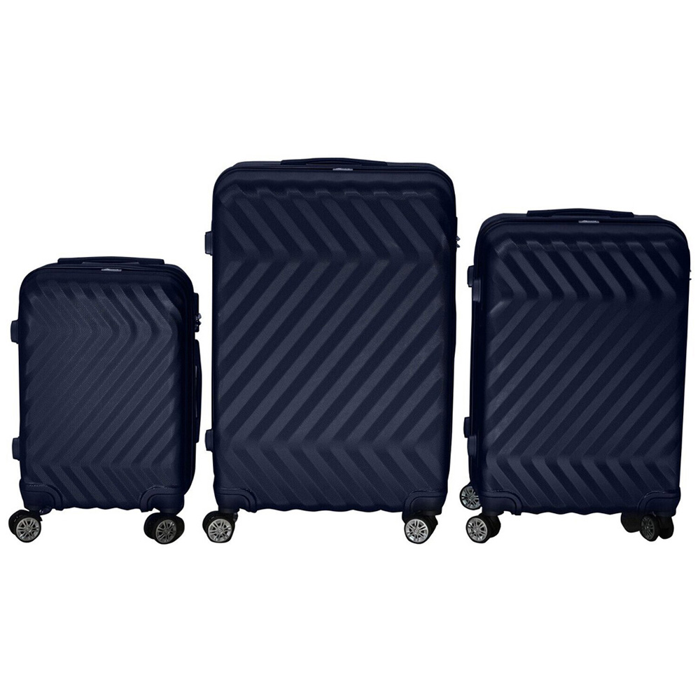 Alivio Set of 3 Hardshell ABS Suitcases Wilko