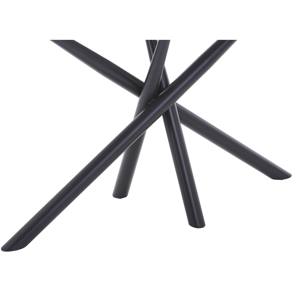 wilko Arlo Grey Wood Grain Ceramic Console Table Image 8