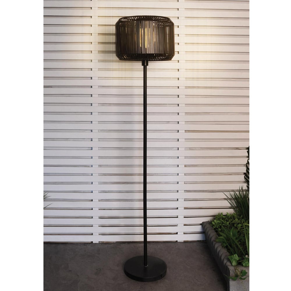 Willow Solar Floor Lamp - Black Image 3