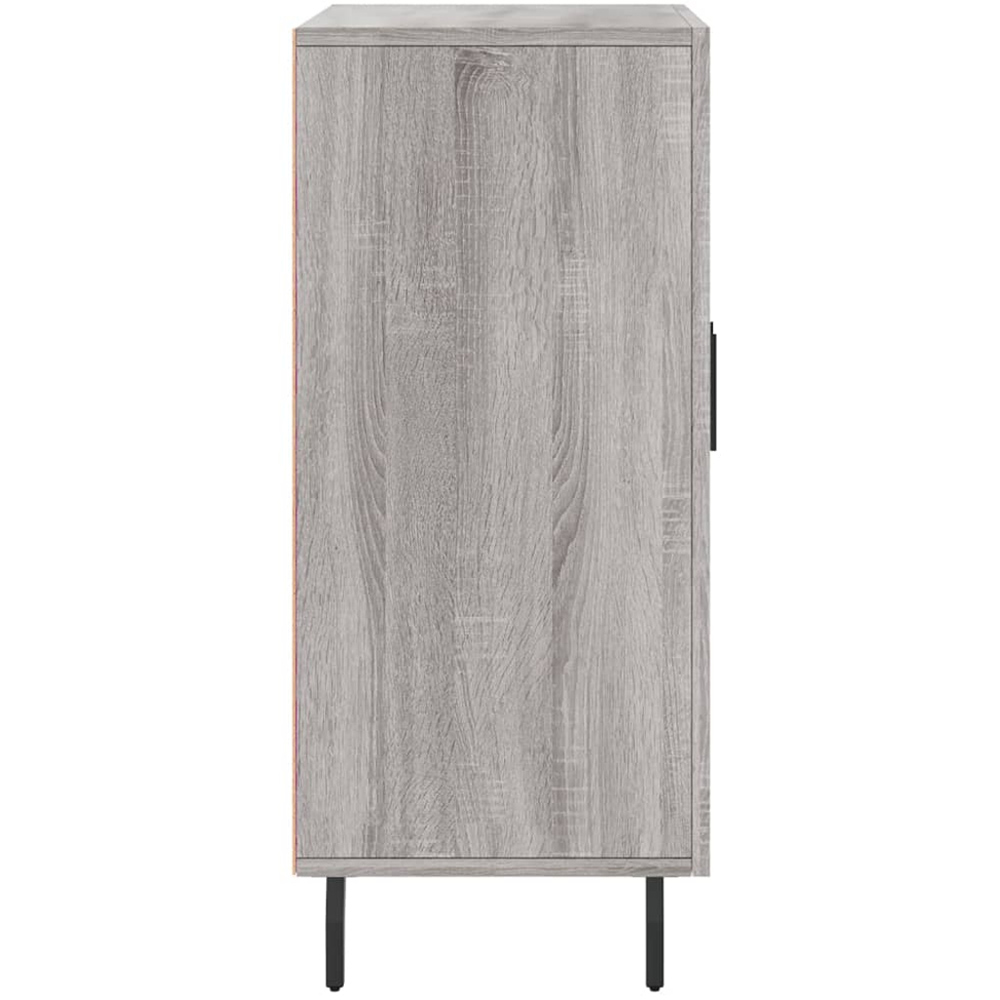 vidaXL 3 Door Grey Sonoma Sideboard Image 7