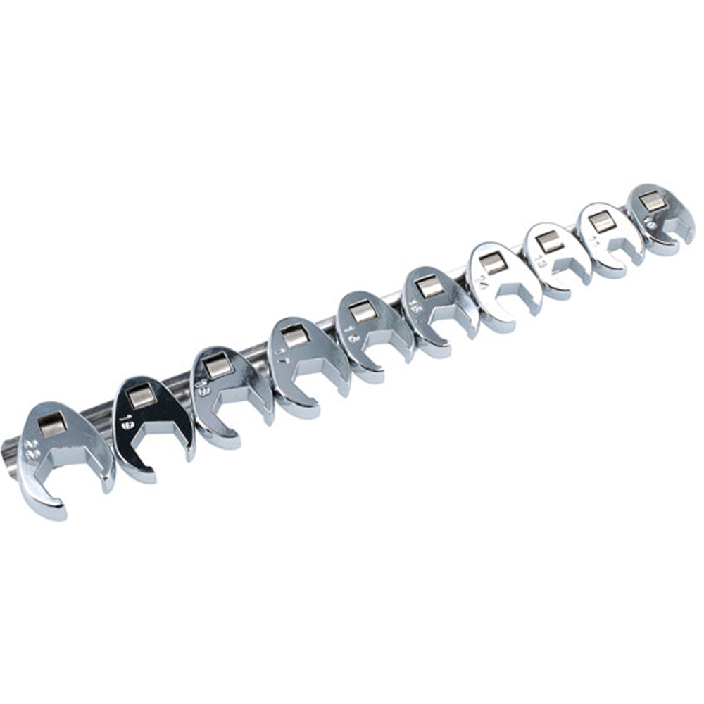 Laser 3282 10 Piece 3/8 inch D Crows Foot Wrench Set Image 5