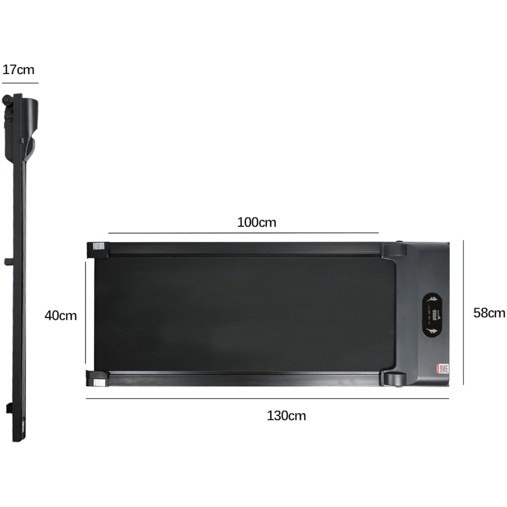 Alivio Digital Under Desk Treadmill with Remote Image 8