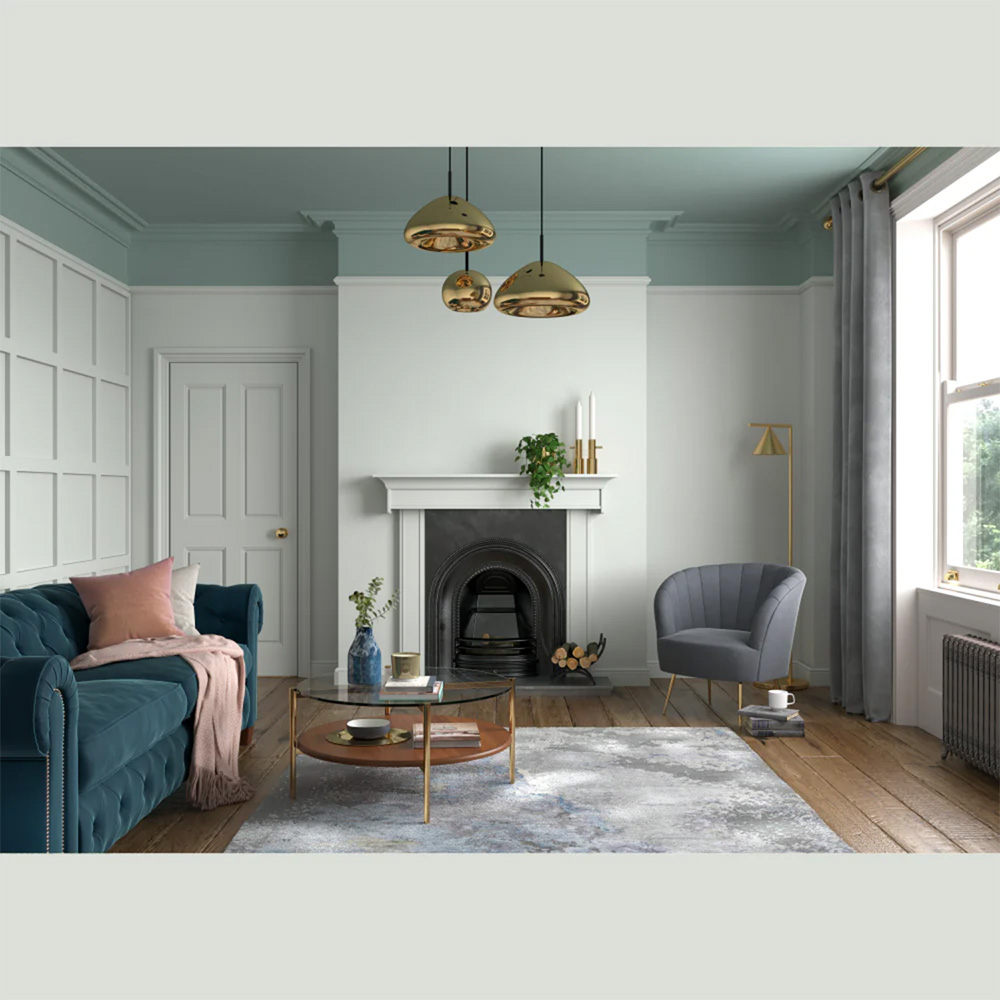 Dulux Heritage Walls and Ceilings Silver Fern Velvet Matt Emulsion Paint 5L Image 4