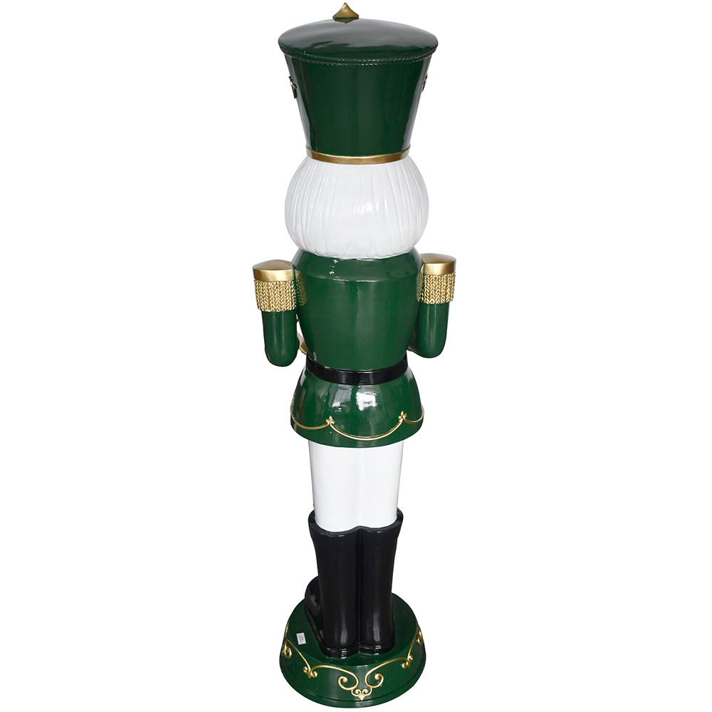 LED Drumming NutcrackerEmerald Image 4