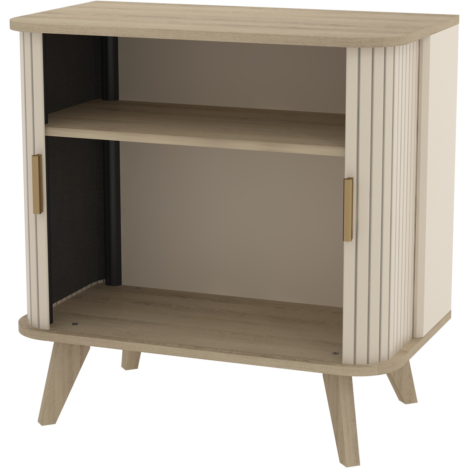 Mateo Sliding Door Sideboard Cream Image 7