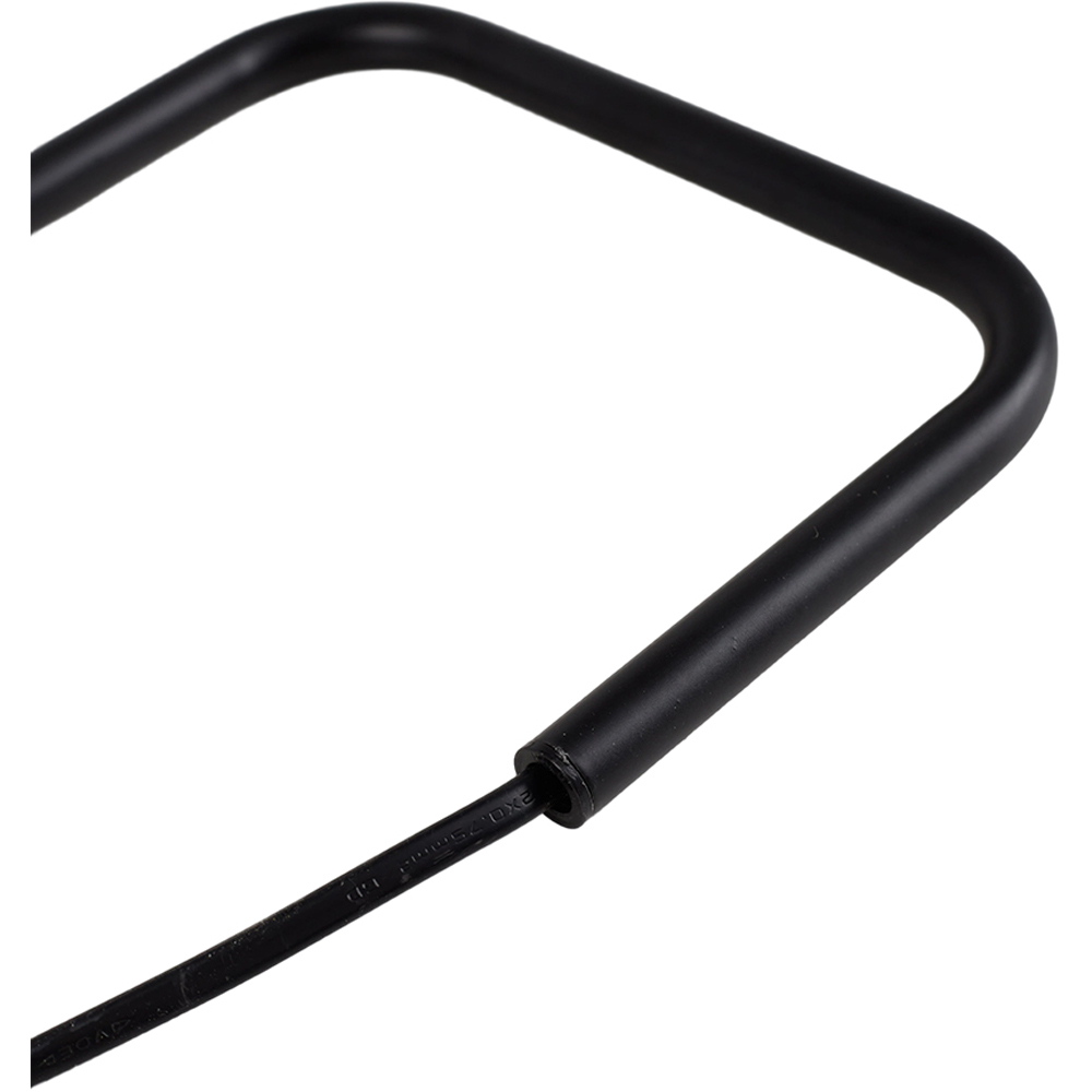 Living and Home Black Minimalist Dimming Candle Warmer Lamp Image 5