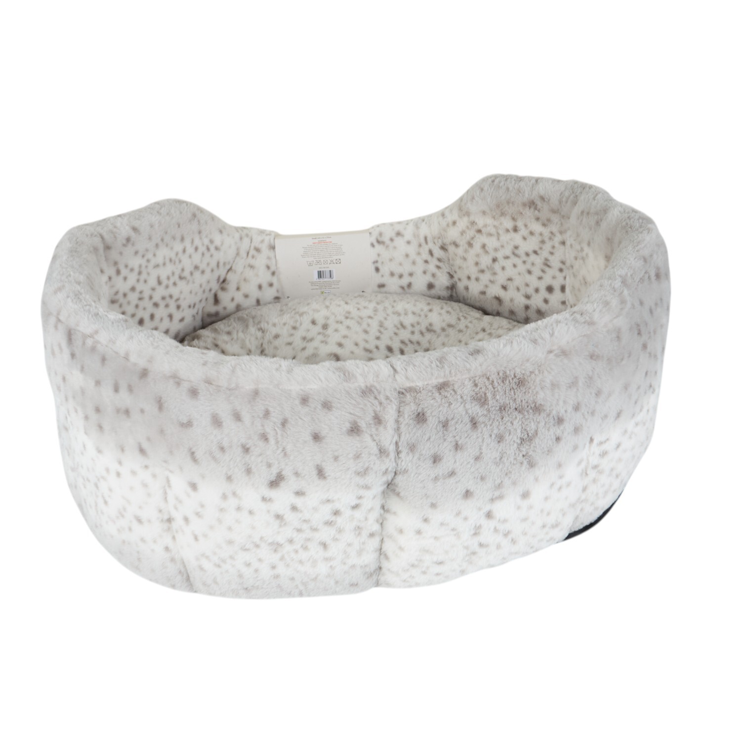 Seal Pup Pet Bed Light Grey Image 5
