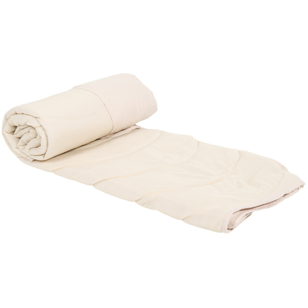 Quilted Cooling Reversible Blanket Natural Image 3