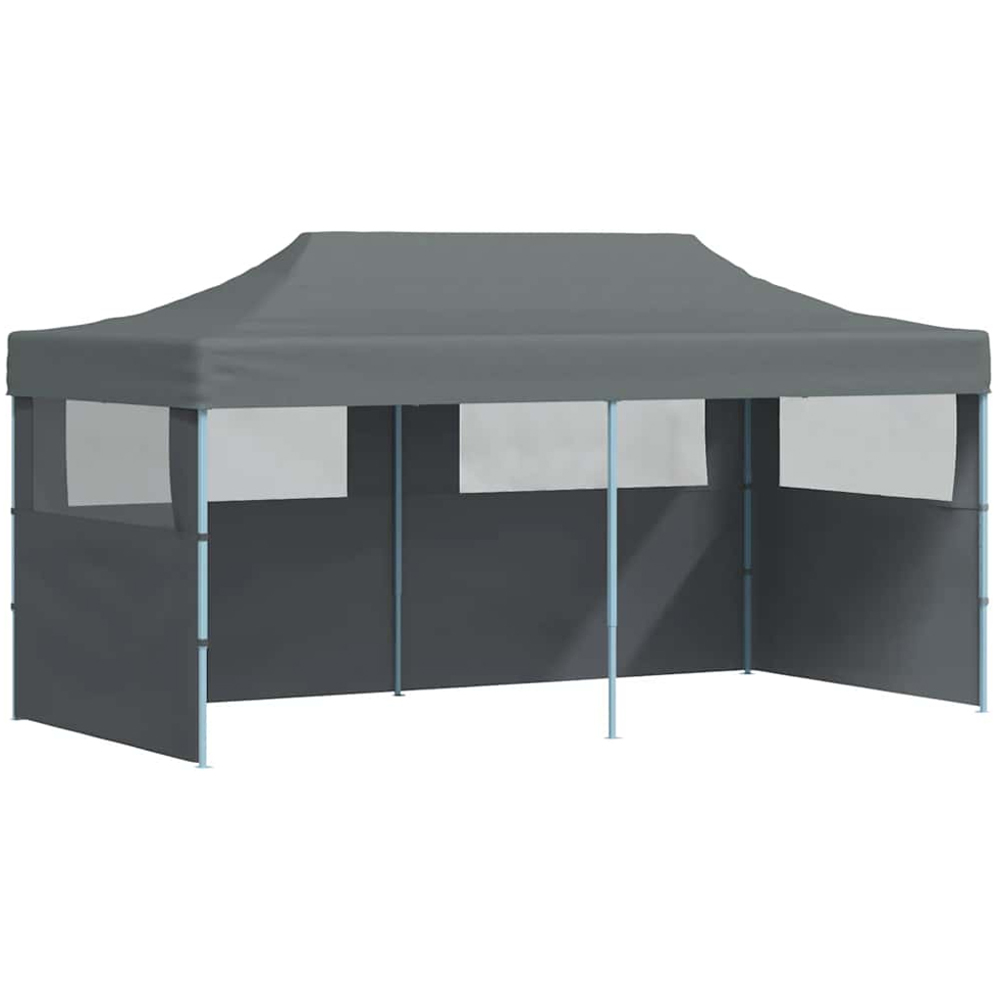 vidaXL 3 x 6m Anthracite Garden Party Tent with Sidewalls Image 2