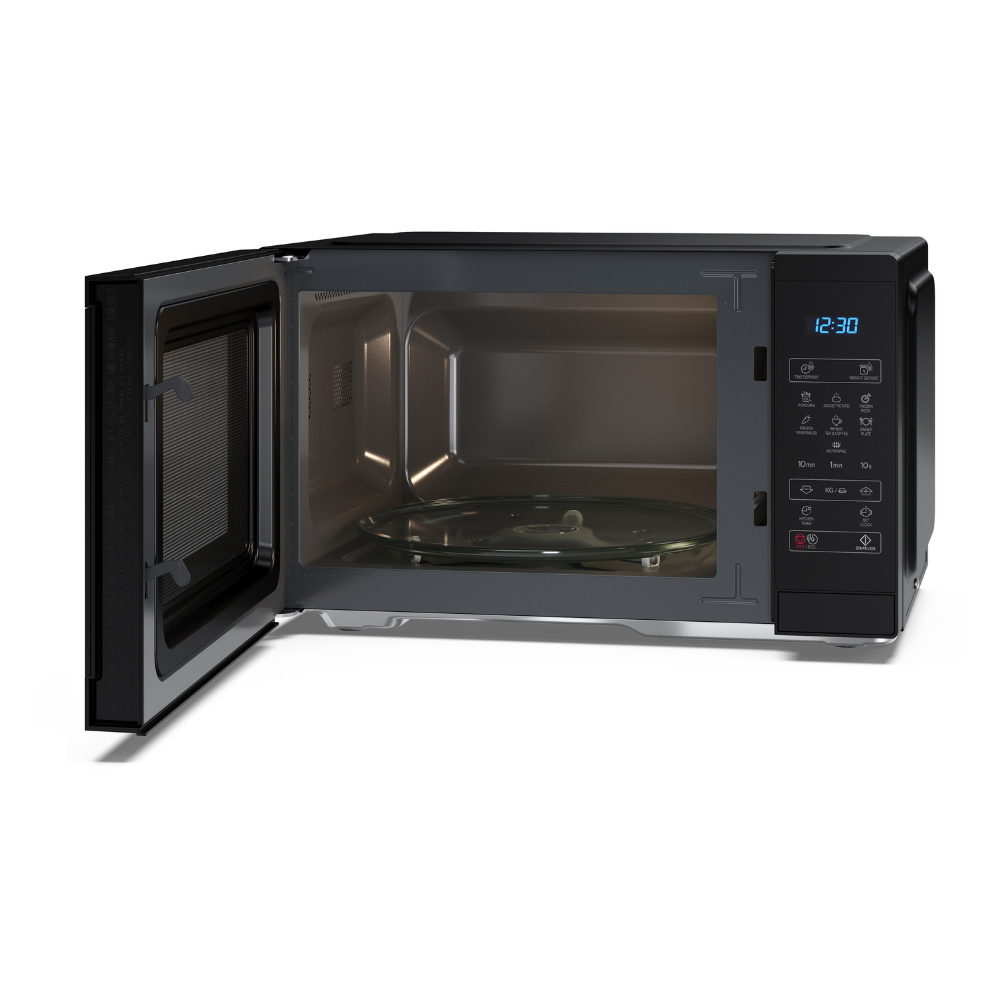 Sharp Black 25L Solo Electronic Control Microwave 900W Image 3