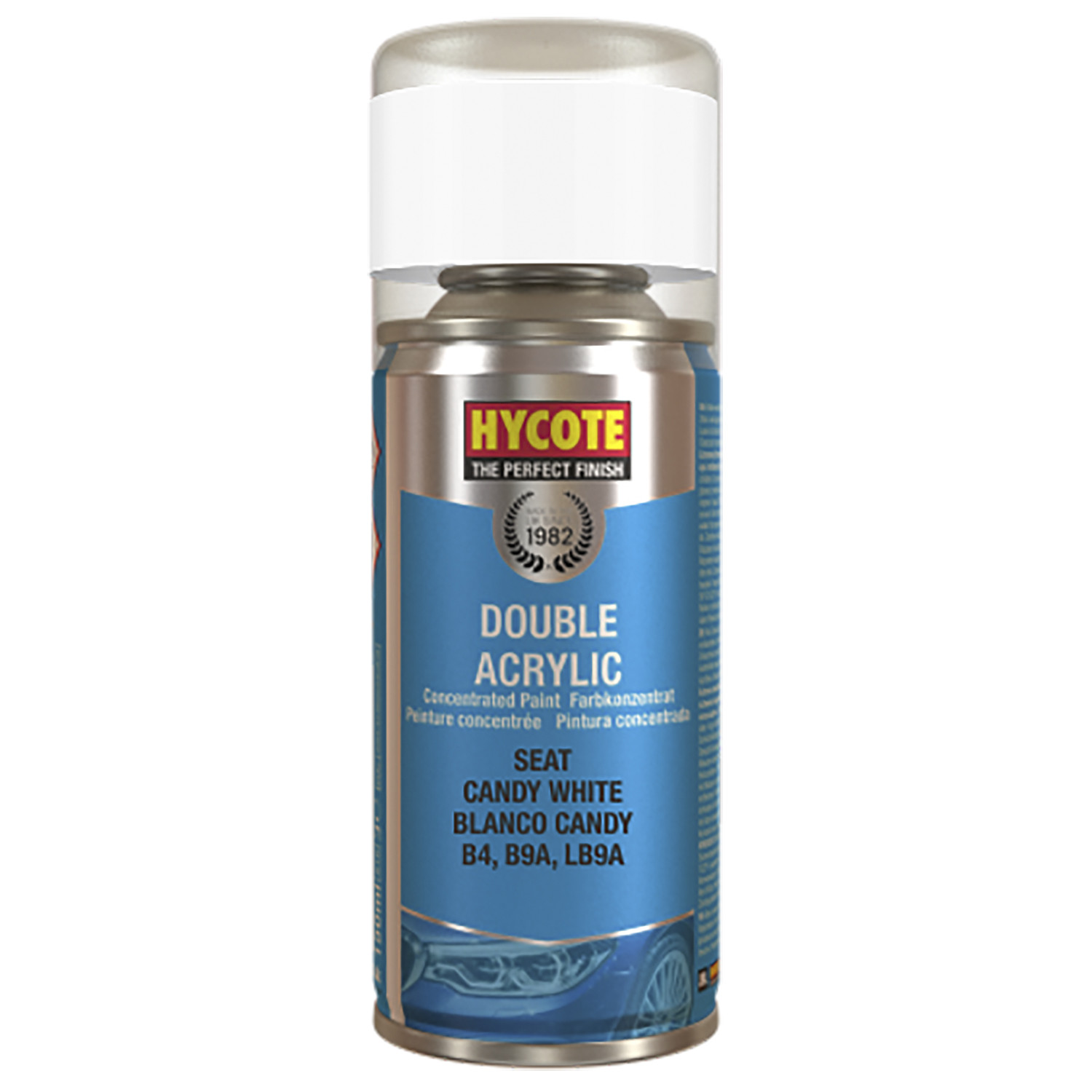 Hycote Renault Double Acrylic Paint - Black Star Image