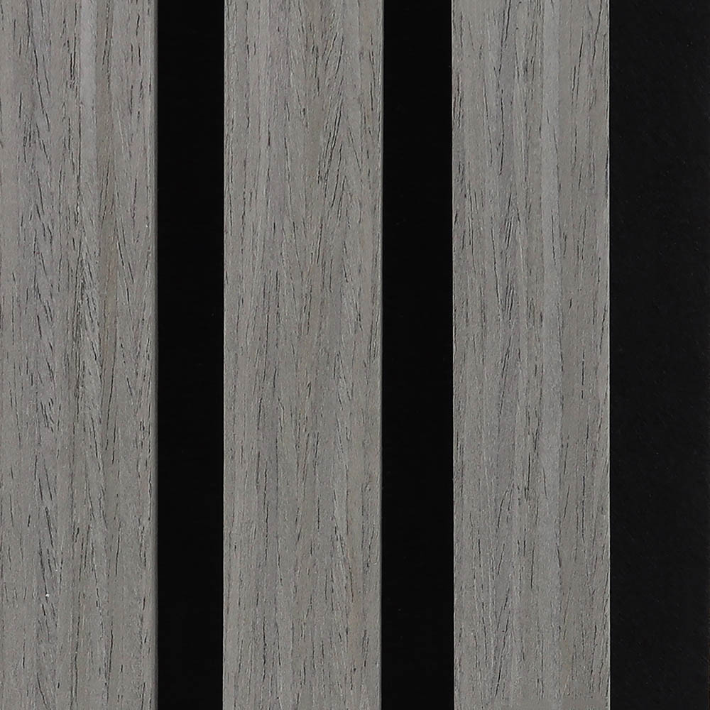 Kraus Easy Living Alder Grey Acoustic Slat Wall Panel 240 x 60cm Image 9