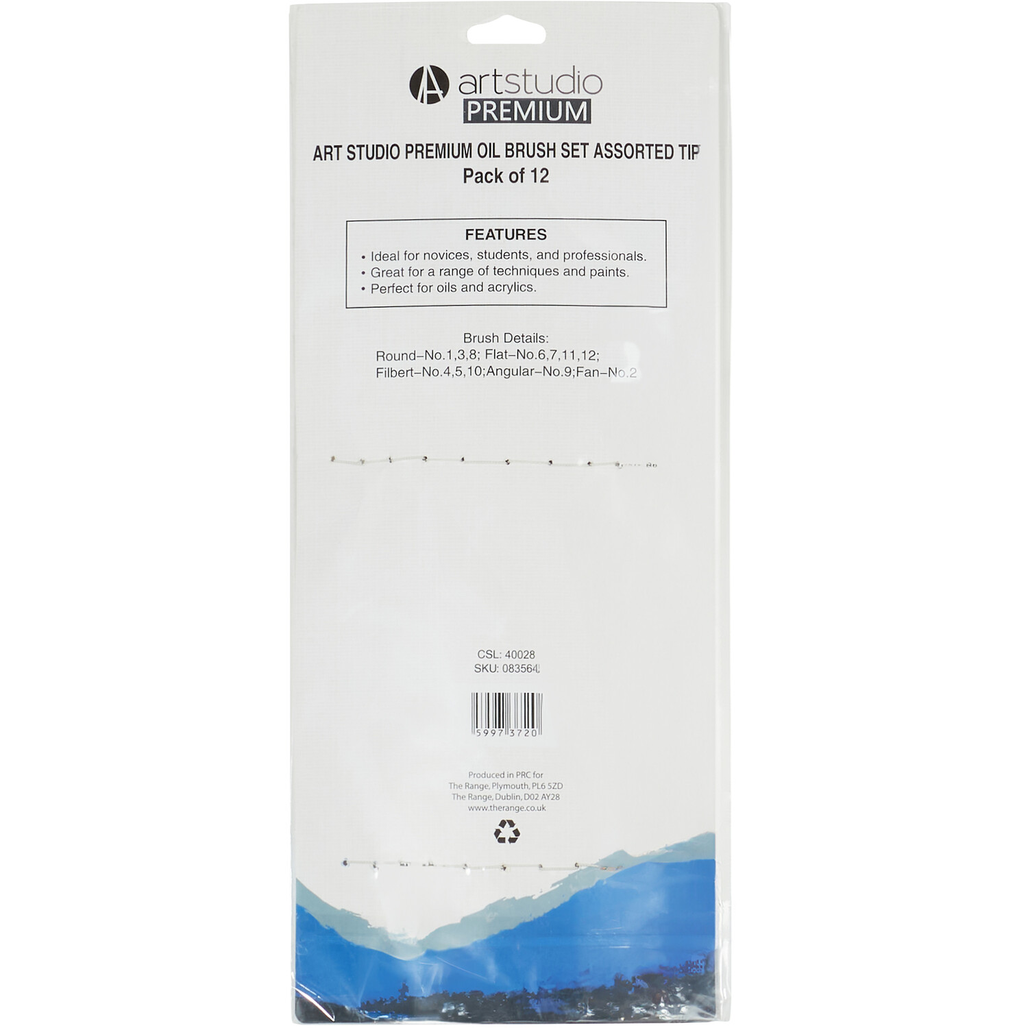 Art Studio Premium Oil Brush Set Image 4