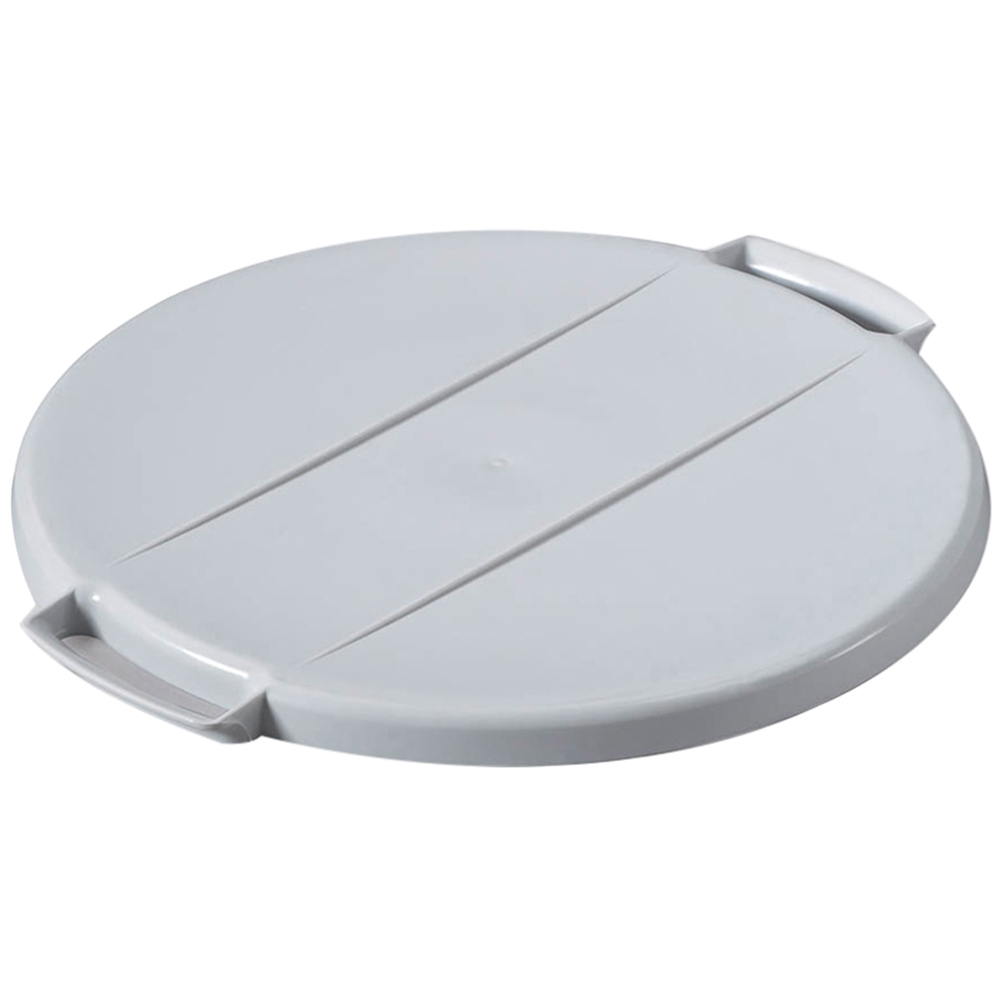 Durable Durabin Grey Round Bin Lid 40L Image 1