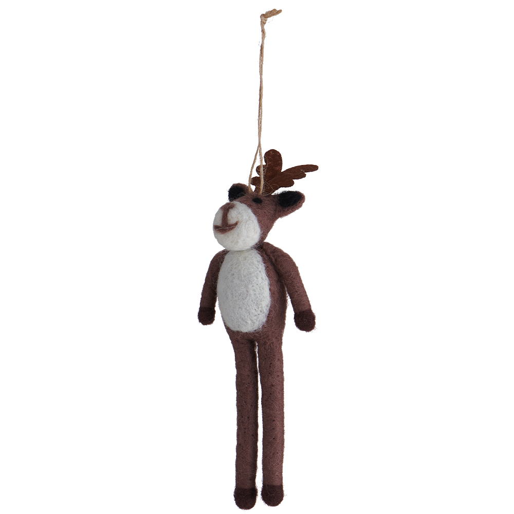 Wilko Nordic Reindeer Decoration Wilko