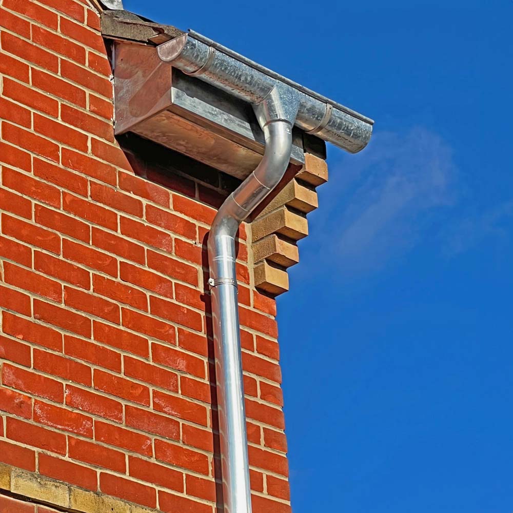 Metal Gutta Zinc Downpipe 6 Pack Image 6