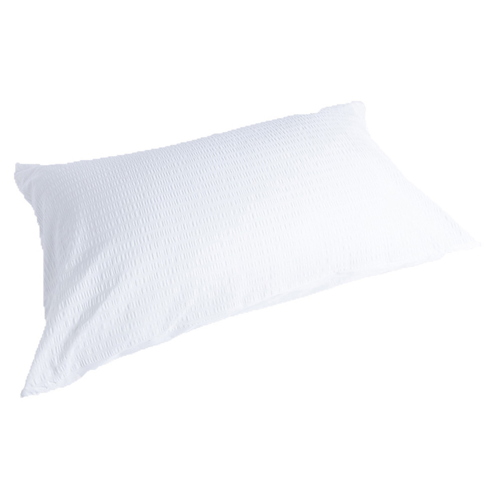 Serene Lincoln White Pillowcase Pair 51 x 76cm Image 2