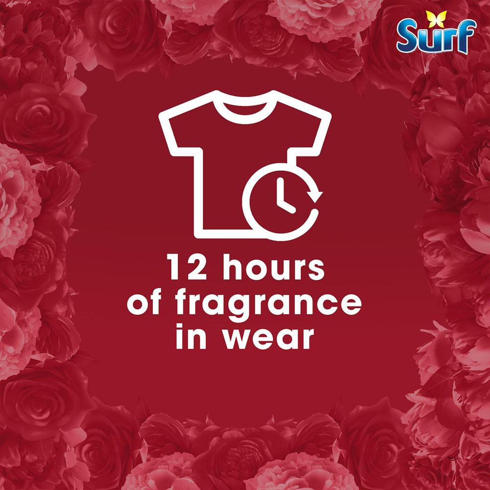 Surf Peony and Rose Laundry Detergent 24 Washes 650ml 2 Pack Image 4