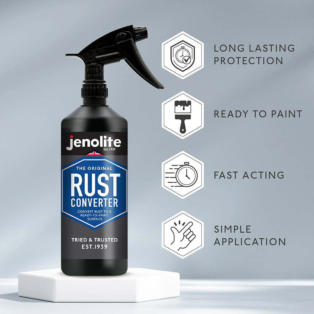 Jenolite Original Rust Converter Trigger Spray 500ml Image 2