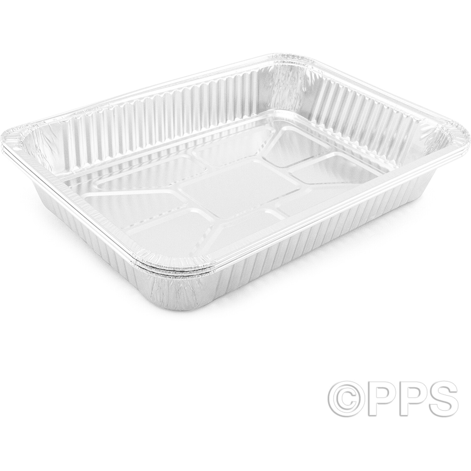 Silver Foil Bake Trays 3 Pack Image 3