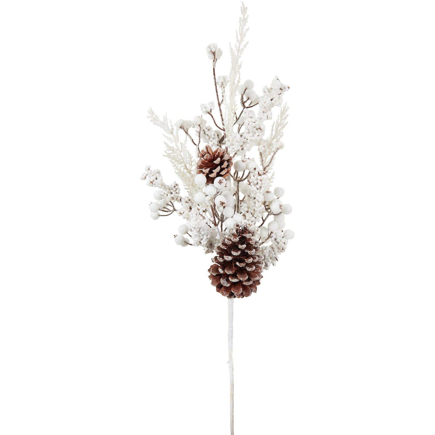 Pom Pom Pinecone Spray White - White Image 1