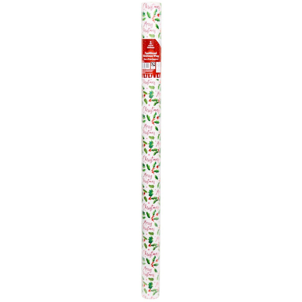 Traditional Festive Gift Wrap Image 4