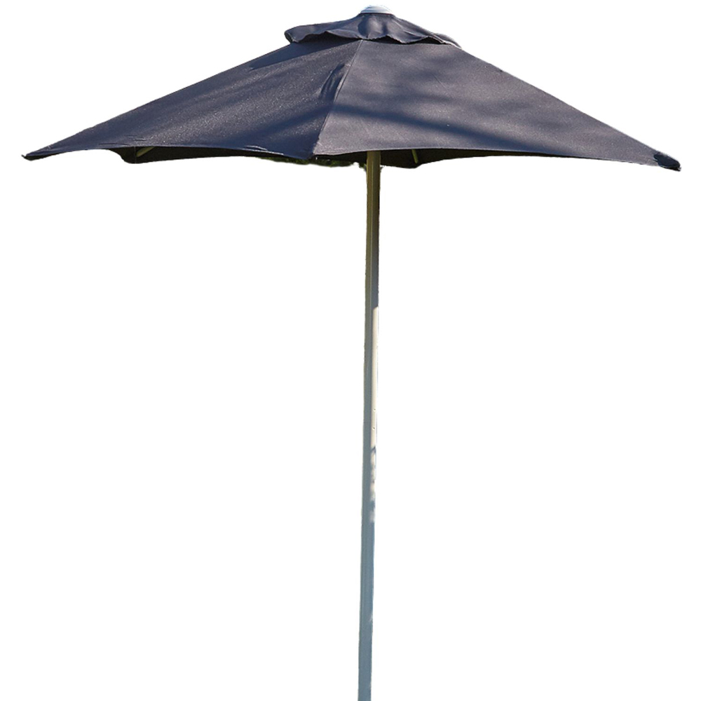 Home Source Gozo Black Parasol 2m Image 1