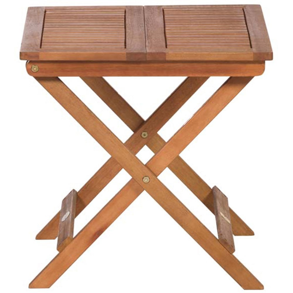 Folding wooden clearance side table