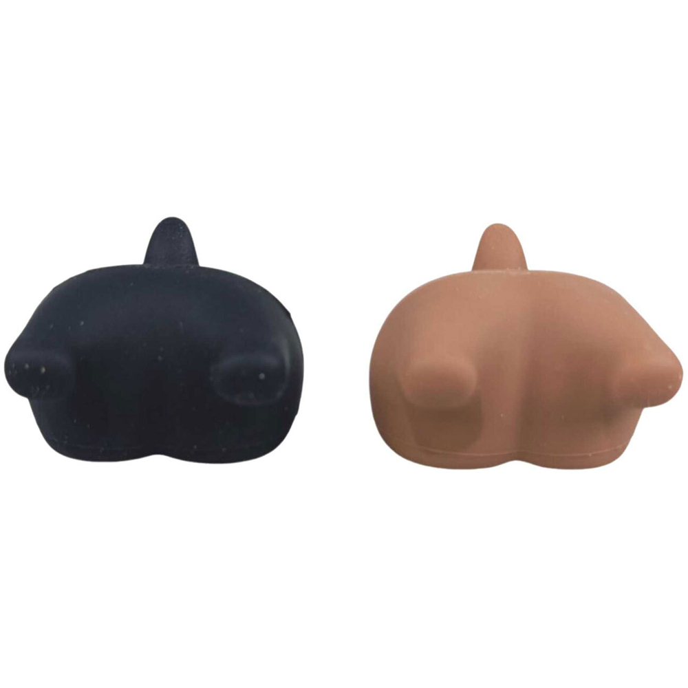 Pack of 2 Toothpaste Dispensers - Brown and Black Image 3