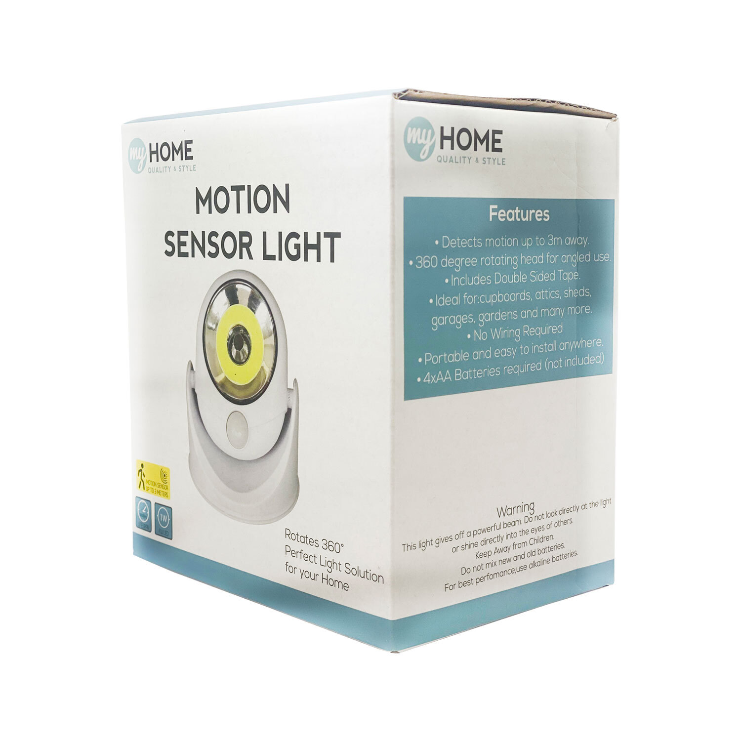 My Home Motion Sensor Wall Light Image 1