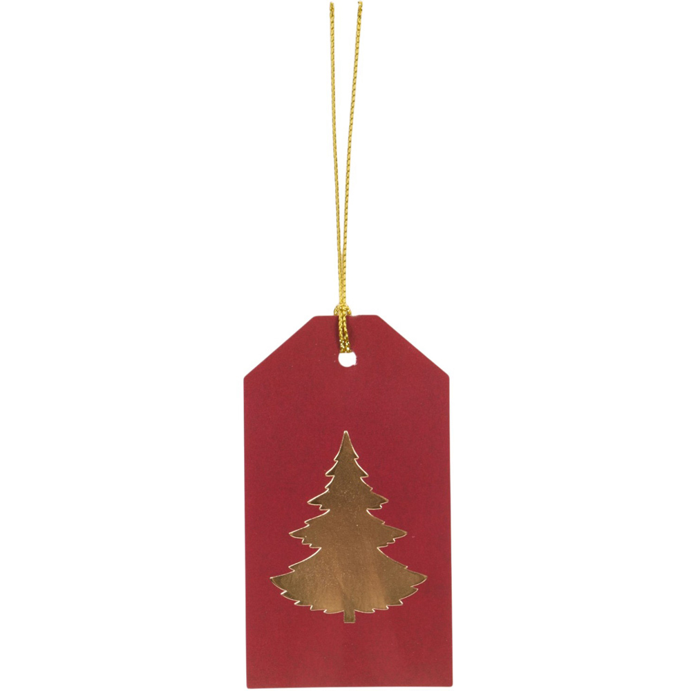 Pack of 12 Tartan Traditional Gift Tags Image 2
