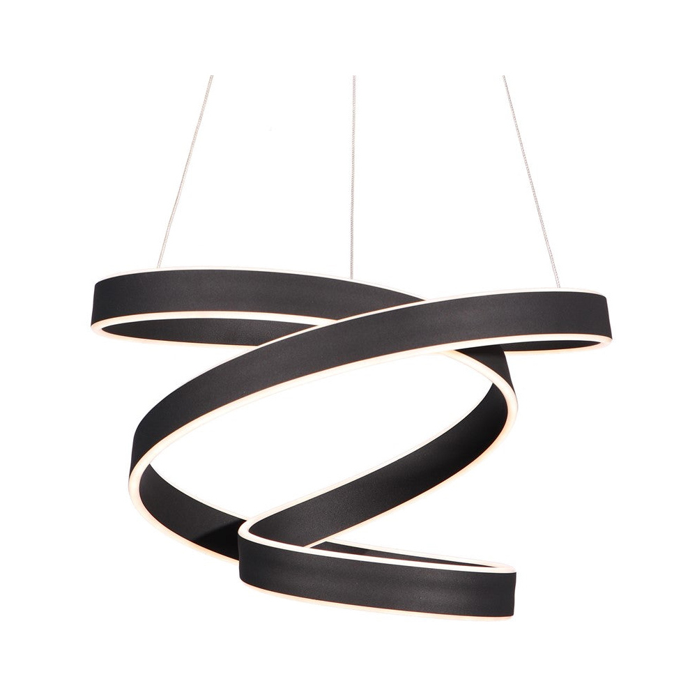 Milagro Andromeda LED Black Pendant Lamp 230V Image 3