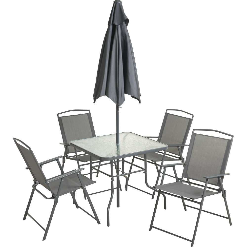 Wilko 4 Seater Outdoor Dining Set Image 3