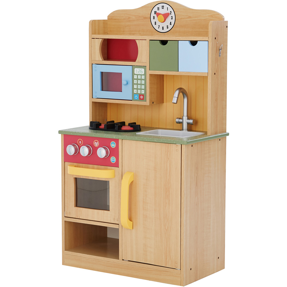 Teamson Kids Little Chef Wood Grain Florence Classic Play Kitchen Image 4