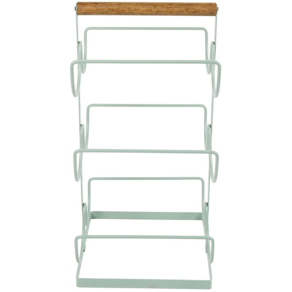 Stockholm Wine Rack with Wooden Handle Image 5