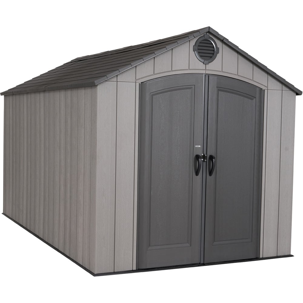 Lifetime Products 8 x 12.5ft Double Door Garden Storage Shed Image 1