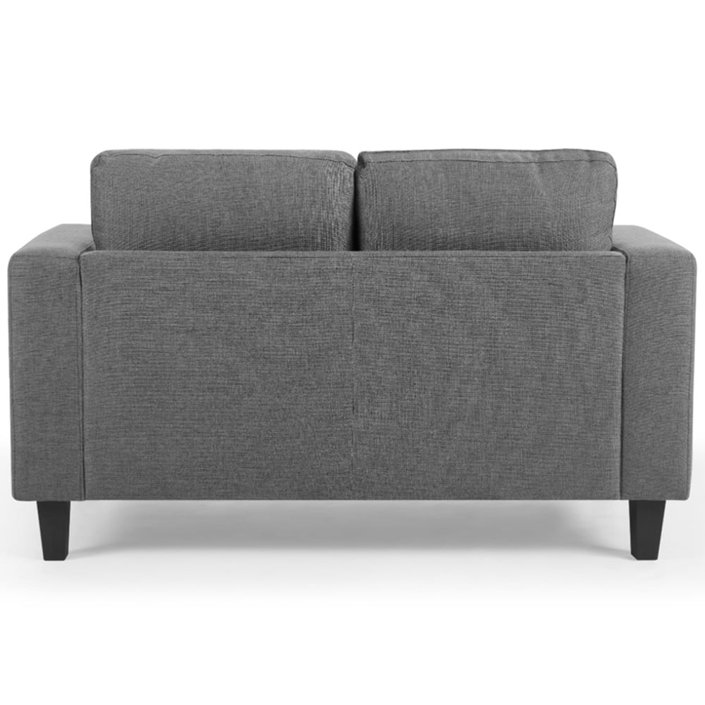 Home Detail Dale 2 Seater Dark Grey Linen Sofa Image 4