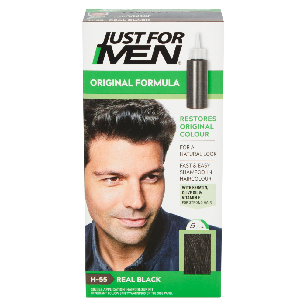 Just For Men Natural Real Black Hair Colour Image 4