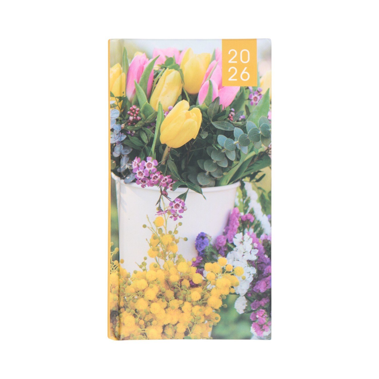 2026 Floral Slimline Pocket Diary Image 2