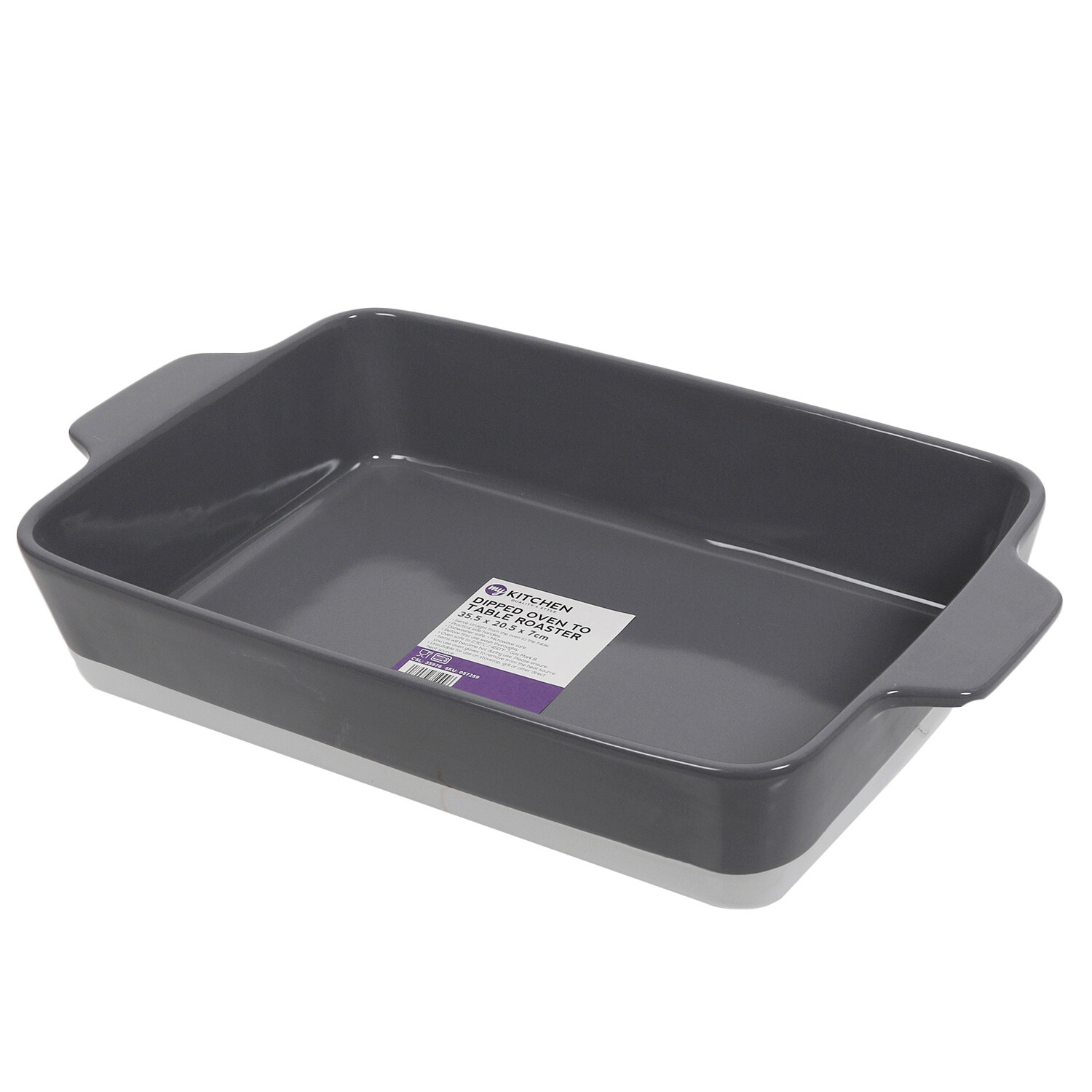 My Kitchen 35.5cm Dipped Roasting Tin Wilko