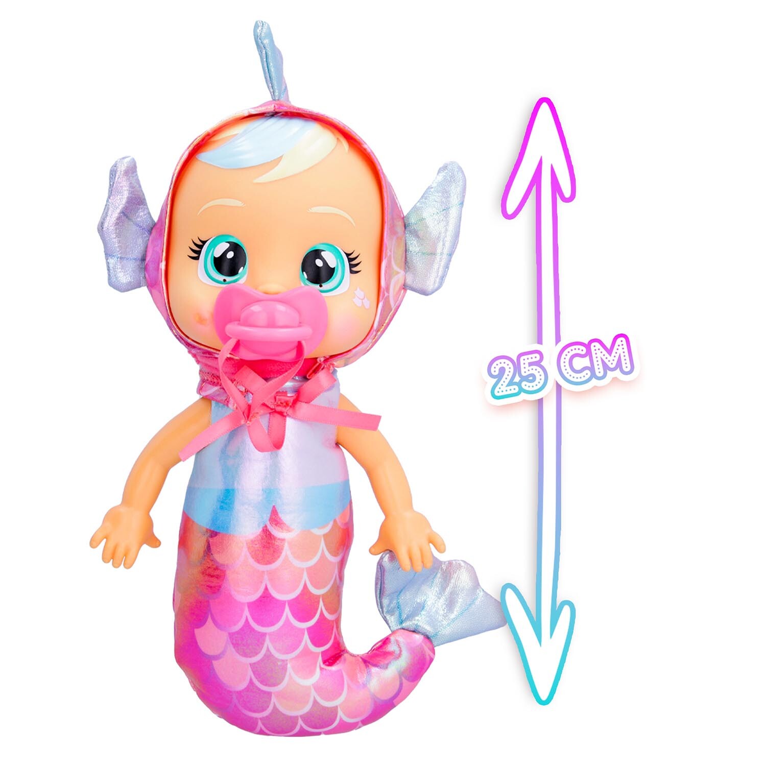 Single Cry Babies Tiny Cuddles Mermaids in Assorted Style Image 8